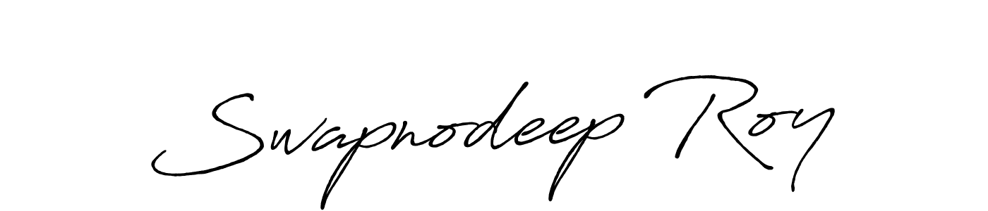 Use a signature maker to create a handwritten signature online. With this signature software, you can design (Antro_Vectra_Bolder) your own signature for name Swapnodeep Roy. Swapnodeep Roy signature style 7 images and pictures png