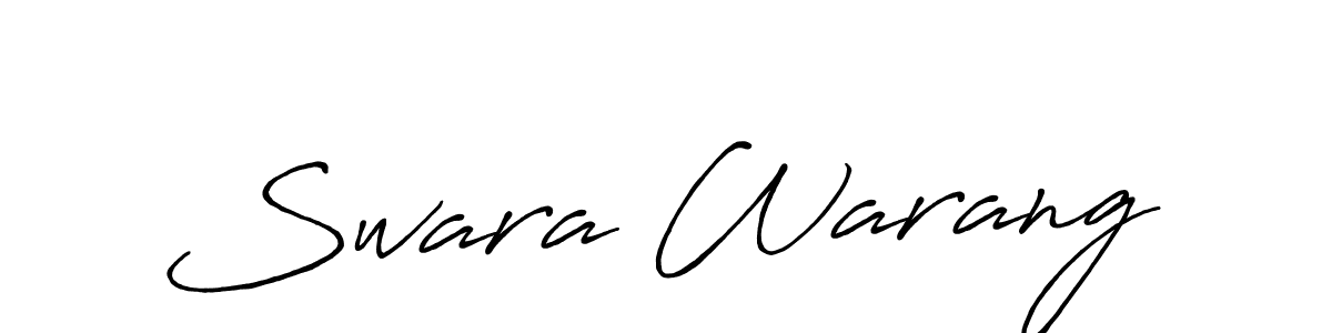 See photos of Swara Warang official signature by Spectra . Check more albums & portfolios. Read reviews & check more about Antro_Vectra_Bolder font. Swara Warang signature style 7 images and pictures png