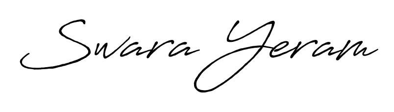 Design your own signature with our free online signature maker. With this signature software, you can create a handwritten (Antro_Vectra_Bolder) signature for name Swara Yeram. Swara Yeram signature style 7 images and pictures png