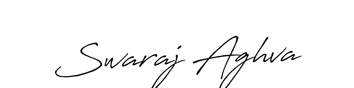 Also You can easily find your signature by using the search form. We will create Swaraj Aghva name handwritten signature images for you free of cost using Antro_Vectra_Bolder sign style. Swaraj Aghva signature style 7 images and pictures png