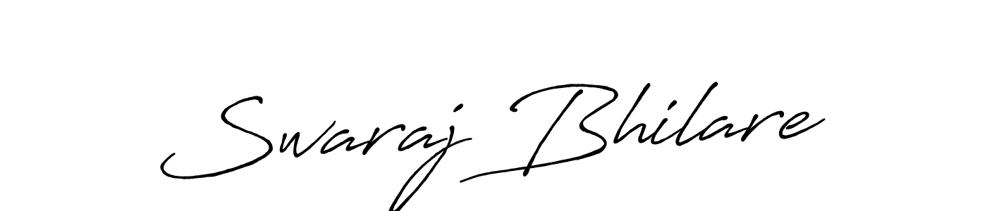 How to make Swaraj Bhilare signature? Antro_Vectra_Bolder is a professional autograph style. Create handwritten signature for Swaraj Bhilare name. Swaraj Bhilare signature style 7 images and pictures png