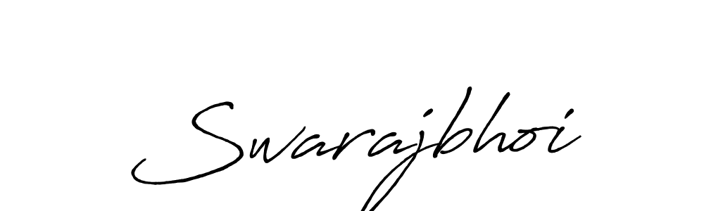 Once you've used our free online signature maker to create your best signature Antro_Vectra_Bolder style, it's time to enjoy all of the benefits that Swarajbhoi name signing documents. Swarajbhoi signature style 7 images and pictures png
