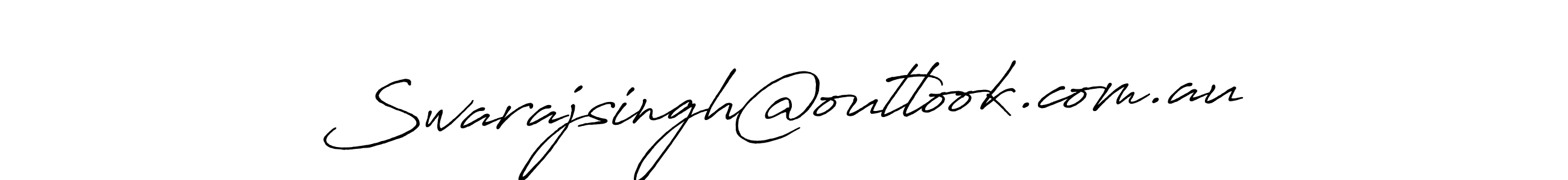 Similarly Antro_Vectra_Bolder is the best handwritten signature design. Signature creator online .You can use it as an online autograph creator for name Swarajsingh@outlook.com.au. Swarajsingh@outlook.com.au signature style 7 images and pictures png