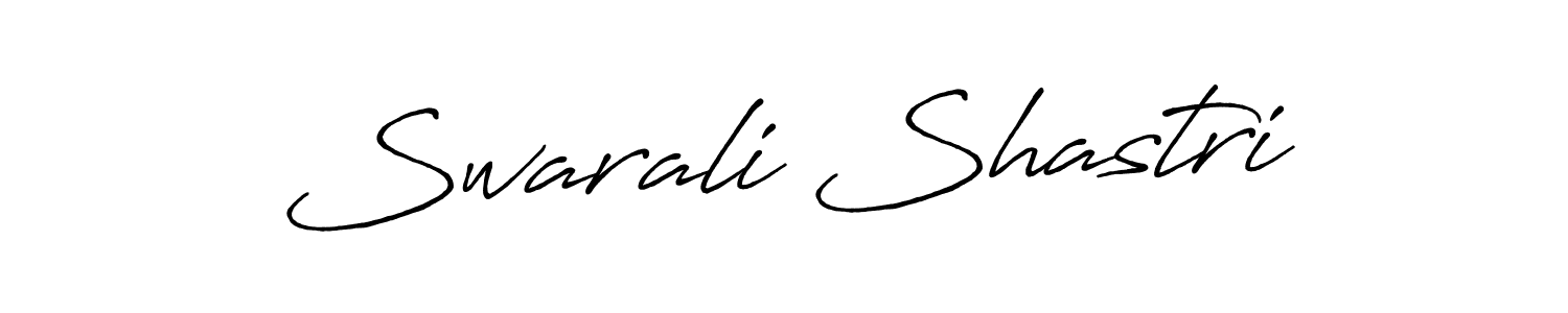 Make a short Swarali Shastri signature style. Manage your documents anywhere anytime using Antro_Vectra_Bolder. Create and add eSignatures, submit forms, share and send files easily. Swarali Shastri signature style 7 images and pictures png