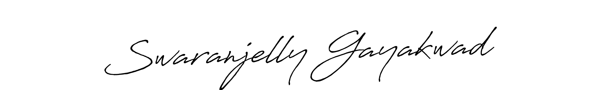 It looks lik you need a new signature style for name Swaranjelly Gayakwad. Design unique handwritten (Antro_Vectra_Bolder) signature with our free signature maker in just a few clicks. Swaranjelly Gayakwad signature style 7 images and pictures png
