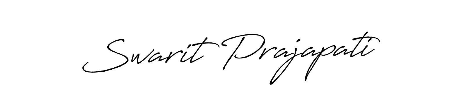 How to make Swarit Prajapati signature? Antro_Vectra_Bolder is a professional autograph style. Create handwritten signature for Swarit Prajapati name. Swarit Prajapati signature style 7 images and pictures png