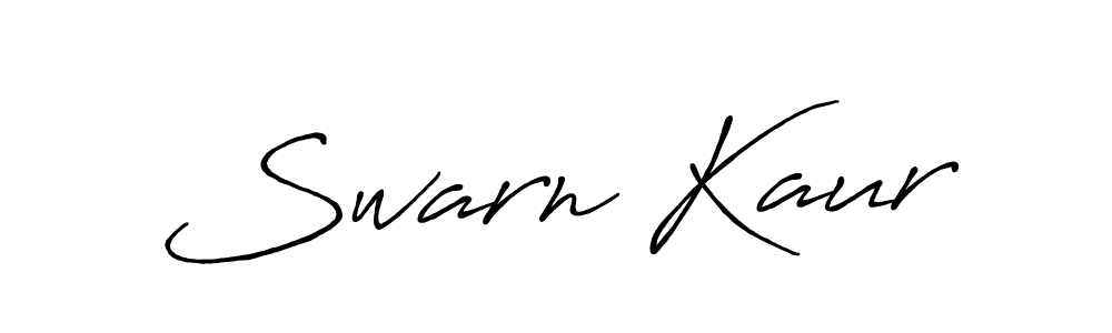 Here are the top 10 professional signature styles for the name Swarn Kaur. These are the best autograph styles you can use for your name. Swarn Kaur signature style 7 images and pictures png