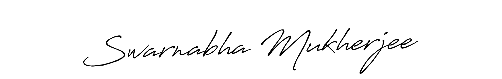 Make a beautiful signature design for name Swarnabha Mukherjee. Use this online signature maker to create a handwritten signature for free. Swarnabha Mukherjee signature style 7 images and pictures png