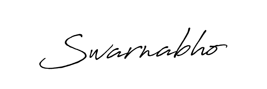 Make a beautiful signature design for name Swarnabho. Use this online signature maker to create a handwritten signature for free. Swarnabho signature style 7 images and pictures png