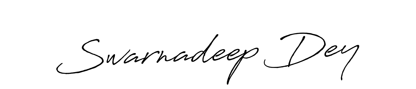 You should practise on your own different ways (Antro_Vectra_Bolder) to write your name (Swarnadeep Dey) in signature. don't let someone else do it for you. Swarnadeep Dey signature style 7 images and pictures png