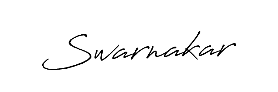 How to make Swarnakar signature? Antro_Vectra_Bolder is a professional autograph style. Create handwritten signature for Swarnakar name. Swarnakar signature style 7 images and pictures png