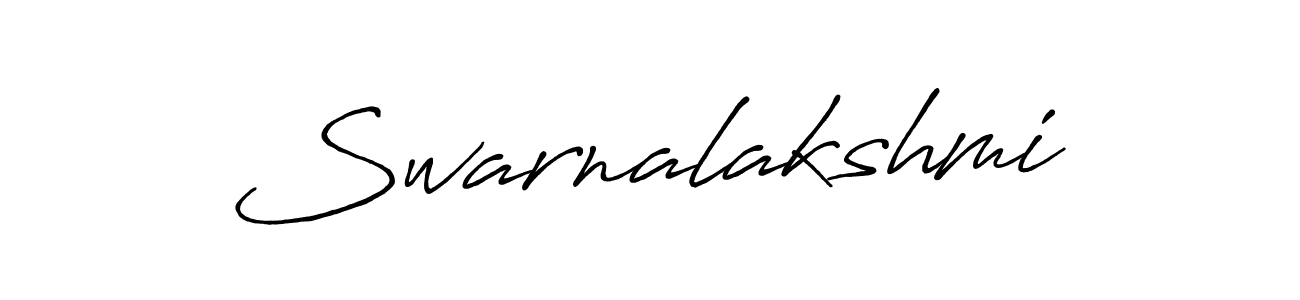 Antro_Vectra_Bolder is a professional signature style that is perfect for those who want to add a touch of class to their signature. It is also a great choice for those who want to make their signature more unique. Get Swarnalakshmi name to fancy signature for free. Swarnalakshmi signature style 7 images and pictures png