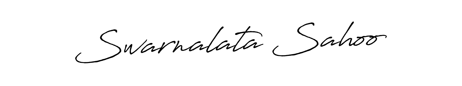 How to make Swarnalata Sahoo signature? Antro_Vectra_Bolder is a professional autograph style. Create handwritten signature for Swarnalata Sahoo name. Swarnalata Sahoo signature style 7 images and pictures png