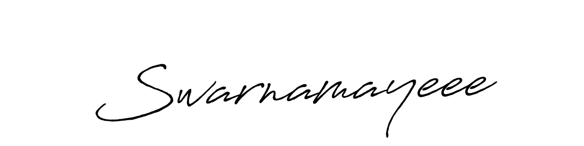 How to Draw Swarnamayeee signature style? Antro_Vectra_Bolder is a latest design signature styles for name Swarnamayeee. Swarnamayeee signature style 7 images and pictures png