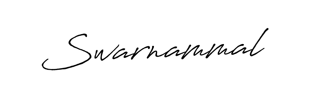 How to make Swarnammal signature? Antro_Vectra_Bolder is a professional autograph style. Create handwritten signature for Swarnammal name. Swarnammal signature style 7 images and pictures png