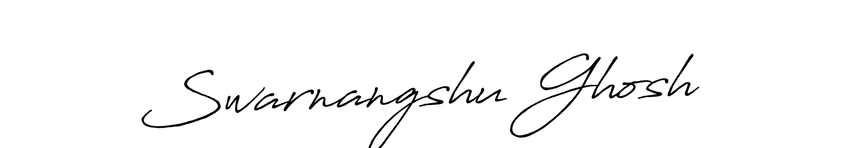 Swarnangshu Ghosh stylish signature style. Best Handwritten Sign (Antro_Vectra_Bolder) for my name. Handwritten Signature Collection Ideas for my name Swarnangshu Ghosh. Swarnangshu Ghosh signature style 7 images and pictures png