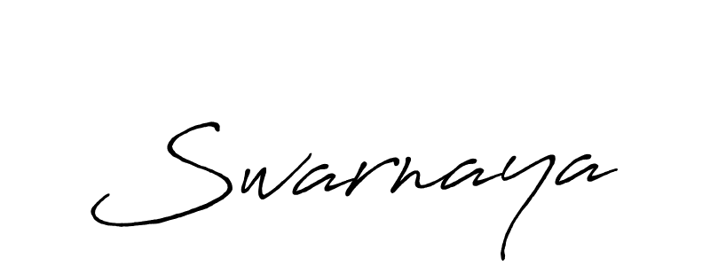 Also we have Swarnaya name is the best signature style. Create professional handwritten signature collection using Antro_Vectra_Bolder autograph style. Swarnaya signature style 7 images and pictures png