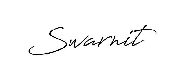 Similarly Antro_Vectra_Bolder is the best handwritten signature design. Signature creator online .You can use it as an online autograph creator for name Swarnit. Swarnit signature style 7 images and pictures png