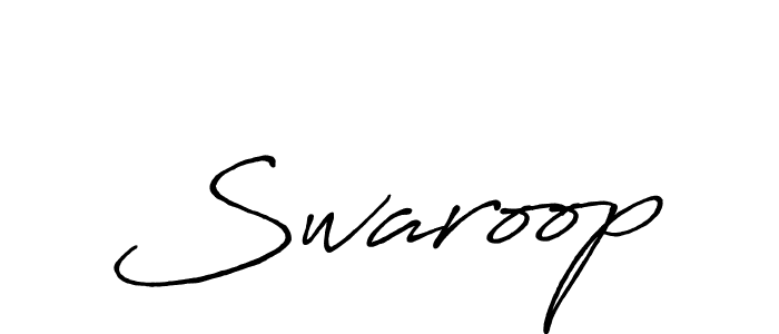 Make a beautiful signature design for name Swaroop. Use this online signature maker to create a handwritten signature for free. Swaroop signature style 7 images and pictures png