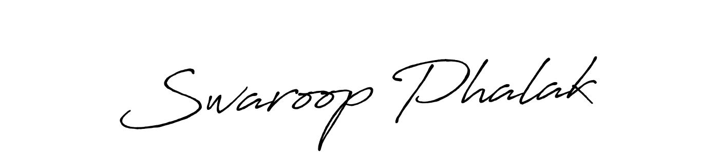 Also You can easily find your signature by using the search form. We will create Swaroop Phalak name handwritten signature images for you free of cost using Antro_Vectra_Bolder sign style. Swaroop Phalak signature style 7 images and pictures png