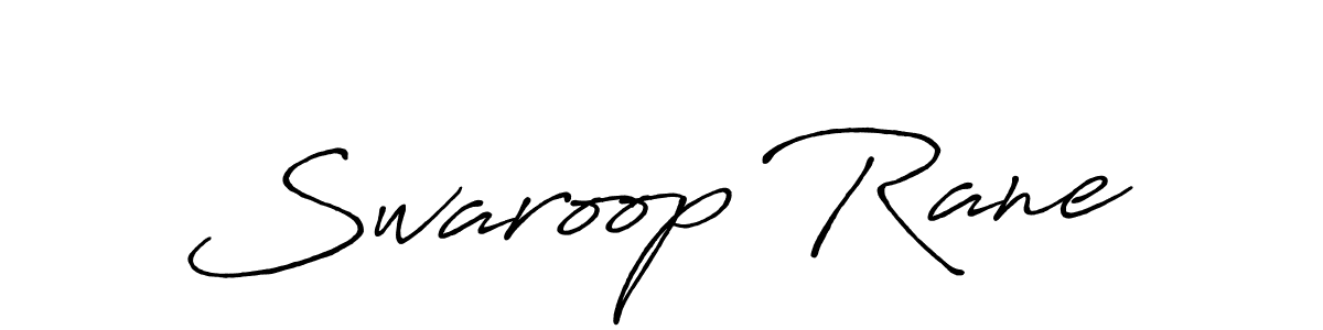 if you are searching for the best signature style for your name Swaroop Rane. so please give up your signature search. here we have designed multiple signature styles  using Antro_Vectra_Bolder. Swaroop Rane signature style 7 images and pictures png