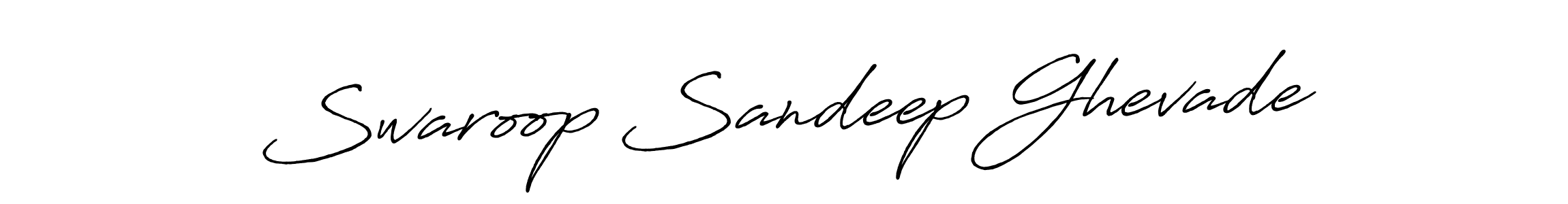 if you are searching for the best signature style for your name Swaroop Sandeep Ghevade. so please give up your signature search. here we have designed multiple signature styles  using Antro_Vectra_Bolder. Swaroop Sandeep Ghevade signature style 7 images and pictures png