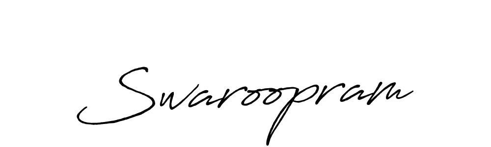 Antro_Vectra_Bolder is a professional signature style that is perfect for those who want to add a touch of class to their signature. It is also a great choice for those who want to make their signature more unique. Get Swaroopram name to fancy signature for free. Swaroopram signature style 7 images and pictures png