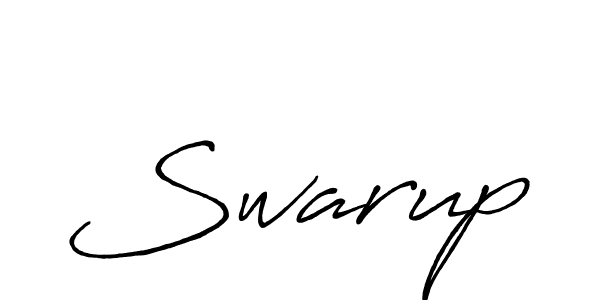 Use a signature maker to create a handwritten signature online. With this signature software, you can design (Antro_Vectra_Bolder) your own signature for name Swarup. Swarup signature style 7 images and pictures png