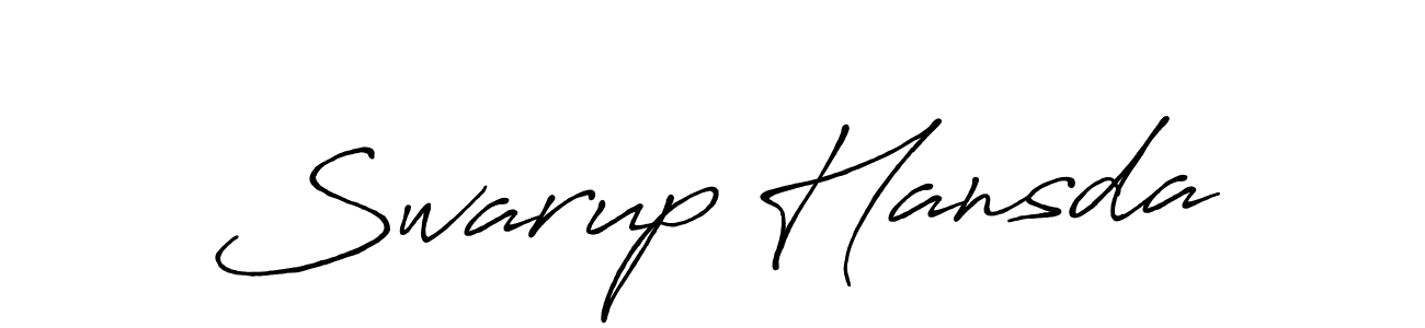 Once you've used our free online signature maker to create your best signature Antro_Vectra_Bolder style, it's time to enjoy all of the benefits that Swarup Hansda name signing documents. Swarup Hansda signature style 7 images and pictures png