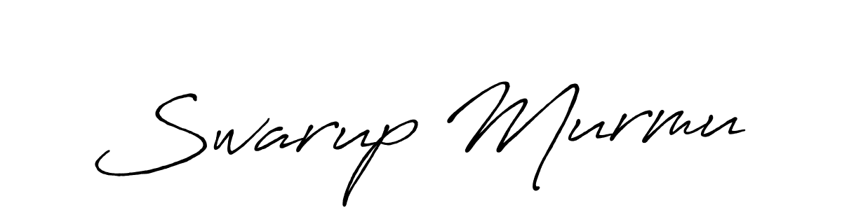 The best way (Antro_Vectra_Bolder) to make a short signature is to pick only two or three words in your name. The name Swarup Murmu include a total of six letters. For converting this name. Swarup Murmu signature style 7 images and pictures png