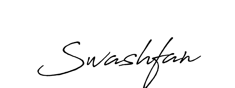 How to make Swashfan name signature. Use Antro_Vectra_Bolder style for creating short signs online. This is the latest handwritten sign. Swashfan signature style 7 images and pictures png
