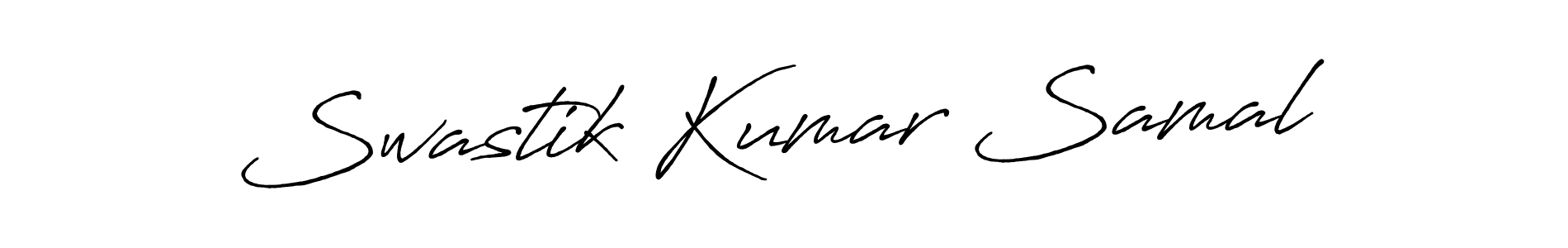 How to Draw Swastik Kumar Samal signature style? Antro_Vectra_Bolder is a latest design signature styles for name Swastik Kumar Samal. Swastik Kumar Samal signature style 7 images and pictures png