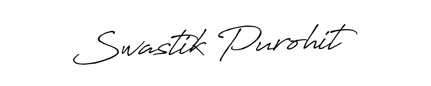 The best way (Antro_Vectra_Bolder) to make a short signature is to pick only two or three words in your name. The name Swastik Purohit include a total of six letters. For converting this name. Swastik Purohit signature style 7 images and pictures png