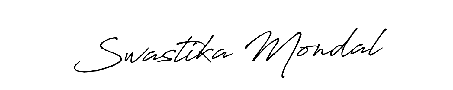 Use a signature maker to create a handwritten signature online. With this signature software, you can design (Antro_Vectra_Bolder) your own signature for name Swastika Mondal. Swastika Mondal signature style 7 images and pictures png
