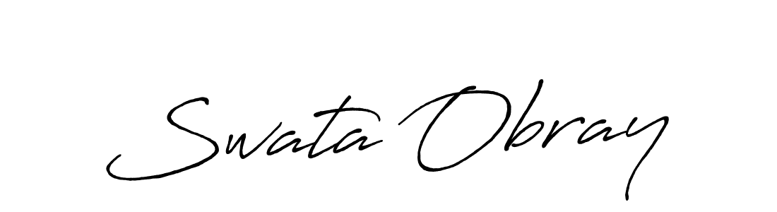 Also You can easily find your signature by using the search form. We will create Swata Obray name handwritten signature images for you free of cost using Antro_Vectra_Bolder sign style. Swata Obray signature style 7 images and pictures png