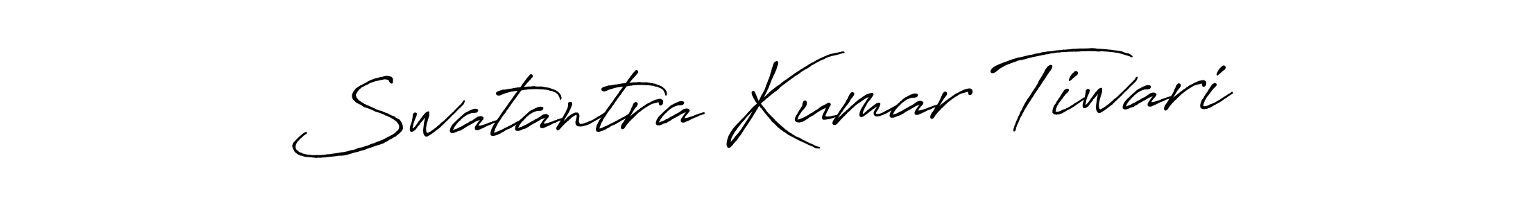 You should practise on your own different ways (Antro_Vectra_Bolder) to write your name (Swatantra Kumar Tiwari) in signature. don't let someone else do it for you. Swatantra Kumar Tiwari signature style 7 images and pictures png