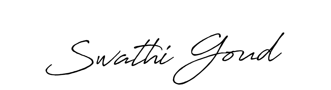 Similarly Antro_Vectra_Bolder is the best handwritten signature design. Signature creator online .You can use it as an online autograph creator for name Swathi Goud. Swathi Goud signature style 7 images and pictures png