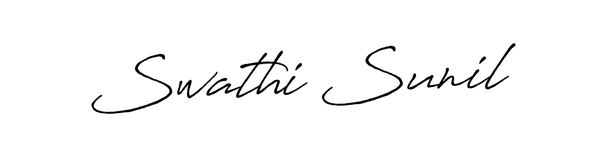 This is the best signature style for the Swathi Sunil name. Also you like these signature font (Antro_Vectra_Bolder). Mix name signature. Swathi Sunil signature style 7 images and pictures png