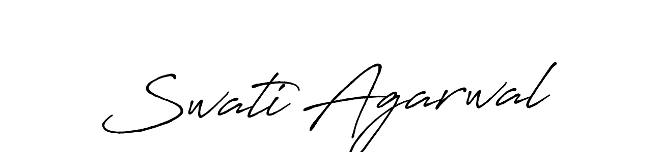 This is the best signature style for the Swati Agarwal name. Also you like these signature font (Antro_Vectra_Bolder). Mix name signature. Swati Agarwal signature style 7 images and pictures png