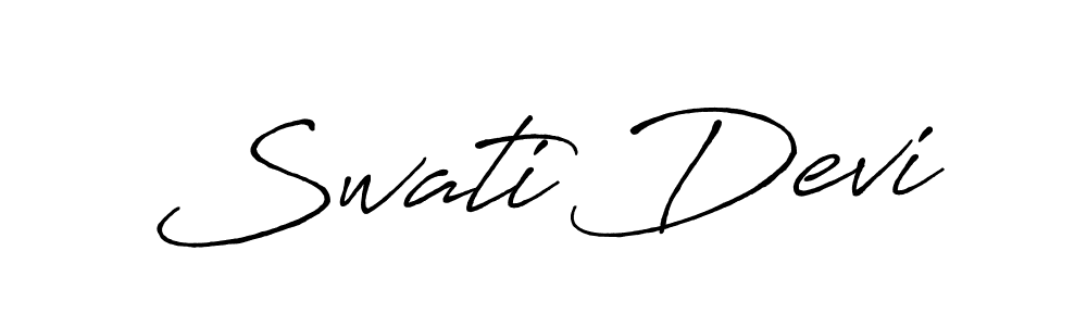 The best way (Antro_Vectra_Bolder) to make a short signature is to pick only two or three words in your name. The name Swati Devi include a total of six letters. For converting this name. Swati Devi signature style 7 images and pictures png
