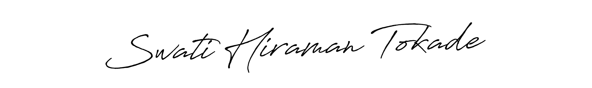 Make a beautiful signature design for name Swati Hiraman Tokade. Use this online signature maker to create a handwritten signature for free. Swati Hiraman Tokade signature style 7 images and pictures png