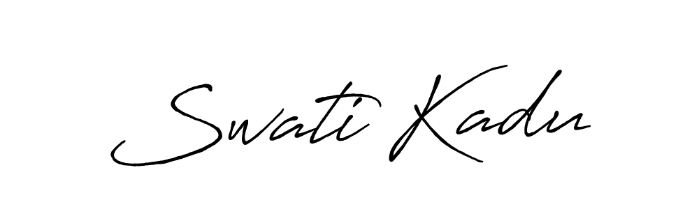 This is the best signature style for the Swati Kadu name. Also you like these signature font (Antro_Vectra_Bolder). Mix name signature. Swati Kadu signature style 7 images and pictures png