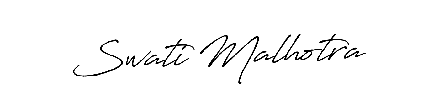 Similarly Antro_Vectra_Bolder is the best handwritten signature design. Signature creator online .You can use it as an online autograph creator for name Swati Malhotra. Swati Malhotra signature style 7 images and pictures png