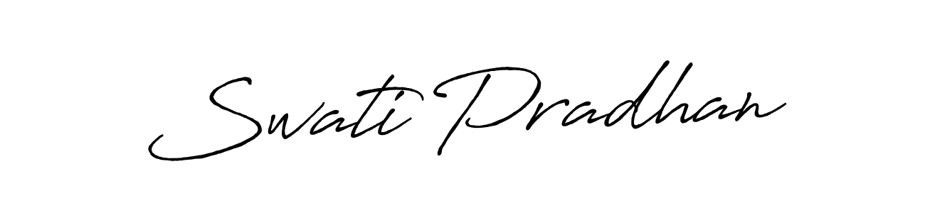 Also we have Swati Pradhan name is the best signature style. Create professional handwritten signature collection using Antro_Vectra_Bolder autograph style. Swati Pradhan signature style 7 images and pictures png