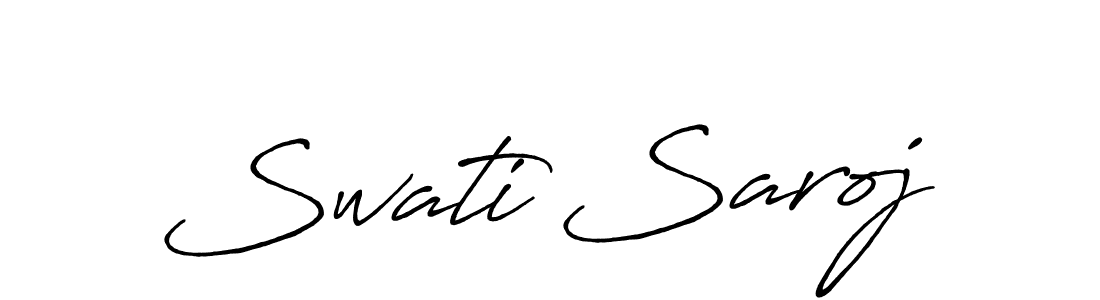 It looks lik you need a new signature style for name Swati Saroj. Design unique handwritten (Antro_Vectra_Bolder) signature with our free signature maker in just a few clicks. Swati Saroj signature style 7 images and pictures png