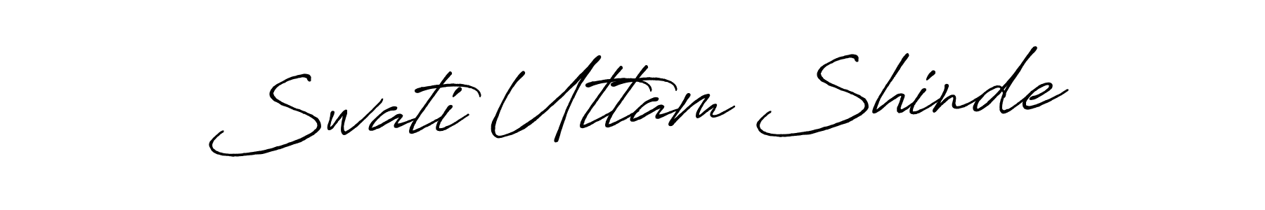 Make a beautiful signature design for name Swati Uttam Shinde. Use this online signature maker to create a handwritten signature for free. Swati Uttam Shinde signature style 7 images and pictures png