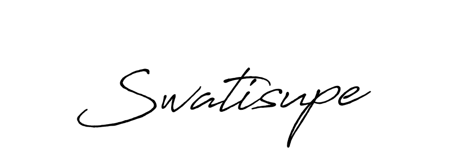 Create a beautiful signature design for name Swatisupe. With this signature (Antro_Vectra_Bolder) fonts, you can make a handwritten signature for free. Swatisupe signature style 7 images and pictures png