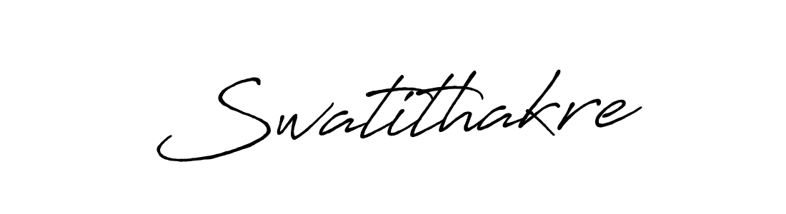 Make a beautiful signature design for name Swatithakre. Use this online signature maker to create a handwritten signature for free. Swatithakre signature style 7 images and pictures png