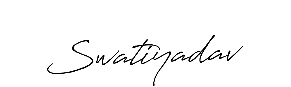 Once you've used our free online signature maker to create your best signature Antro_Vectra_Bolder style, it's time to enjoy all of the benefits that Swatiyadav name signing documents. Swatiyadav signature style 7 images and pictures png
