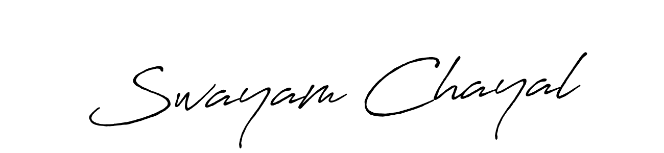 Here are the top 10 professional signature styles for the name Swayam Chayal. These are the best autograph styles you can use for your name. Swayam Chayal signature style 7 images and pictures png
